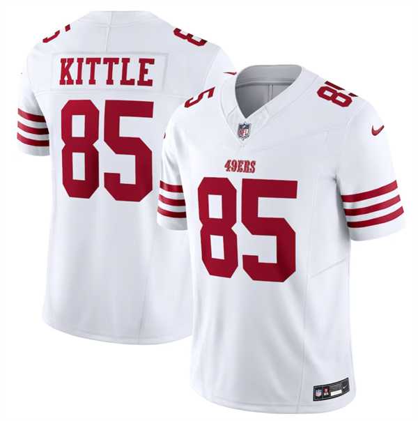 Men & Women & Youth San Francisco 49ers #85 George Kittle White 2023 F.U.S.E. Vapor Untouchable Limited Stitched Football Jersey,We sell and wholesale Men & Women & Youth San Francisco 49ers #85 George Kittle White 2023 F.U.S.E. Vapor Untouchable Limited Stitched Football Jersey on line form chian!